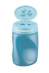 STABILO Hegyező, háromlyukú, tartályos, balkezes, STABILO "Easy", kék STABILO Hegyező, háromlyukú, tartályos, balkezes, STABILO "Easy", kék