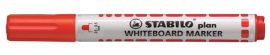 STABILO Táblamarker, 2,5-3,5 mm, kúpos, STABILO "Plan", piros STABILO Táblamarker, 2,5-3,5 mm, kúpos, STABILO "Plan", piros