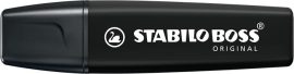 STABILO Szövegkiemelő, marker, 2-5 mm, STABILO "BOSS original NatureColors", fekete