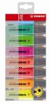   STABILO Szövegkiemelő készlet, 2-5 mm, STABILO "BOSS original", 8 különböző szín