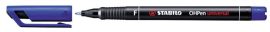 STABILO Alkoholos marker, 0,7 mm, STABILO "OHPen F", kék STABILO Alkoholos marker, 0,7 mm, STABILO "OHPen F", kék