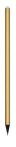   ART CRYSTELLA Ceruza, arany, fehér SWAROVSKI® kristállyal, 14 cm, ART CRYSTELLA®