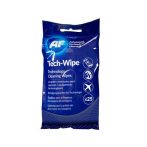 AF Tisztítókendő, képernyőhöz, alkoholmentes, nedves, 25 db, AF "Tech-wipes" AF Tisztítókendő, képernyőhöz, alkoholmentes, nedves, 25 db, AF "Tech-wipes"