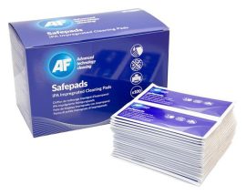 AF Tisztítókendő, izopropil alkohollal, nagy méretű, 100 db, AF "Safepads" AF Tisztítókendő, izopropil alkohollal, nagy méretű, 100 db, AF "Safepads"