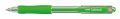   UNI Golyóstoll, 0,3 mm, nyomógombos, UNI "SN-100 Laknock", zöld