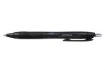   UNI Golyóstoll, 0,35 mm, nyomógombos, fekete tolltest, UNI "SXN-157S Jetstream Sport", fekete