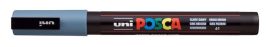 UNI Dekormarker, 0,9-1,3 mm, UNI "Posca PC-3M", palaszürke