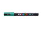 UNI Dekormarker, 0,9-1,3 mm, UNI "Posca PC-3M", smaragdzöld UNI Dekormarker, 0,9-1,3 mm, UNI "Posca PC-3M", smaragdzöld