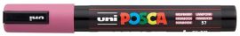 UNI Dekormarker, 1,8-2,5 mm, UNI "Posca PC-5M", málna
