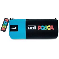 UNI Tolltartó, henger alakú, UNI "Posca", kék UNI Tolltartó, henger alakú, UNI "Posca", kék