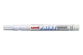 UNI Lakkmarker, 0,8-1,2 mm, UNI "PX-21", fehér UNI Lakkmarker, 0,8-1,2 mm, UNI "PX-21", fehér