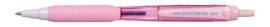 UNI Golyóstoll, 0,38 mm, nyomógombos, UNI "SXN-101FL ", rózsaszín
