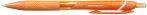   UNI Golyóstoll, 0,35 mm, nyomógombos, UNI "SXN-150C Jetstream", narancssárga