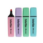 VICTORIA OFFICE Szövegkiemelő készlet, 1-5 mm, VICTORIA OFFICE, "ColorLine", 4 különböző pasztell szín VICTORIA OFFICE Szövegkiemelő készlet, 1-5 mm, VICTORIA OFFICE, "ColorLine", 4 különböző pasztell szín