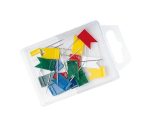 WEDO Térképtű, zászló, 20 db, WEDO, vegyes színű WEDO Térképtű, zászló, 20 db, WEDO, vegyes színű