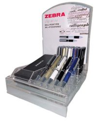 ZEBRA Golyóstoll display, 0,24 mm, teleszkópos, ZEBRA "SL-F1", kék ZEBRA Golyóstoll display, 0,24 mm, teleszkópos, ZEBRA "SL-F1", kék