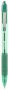   ZEBRA Golyóstoll, 0,27 mm, nyomógombos, ZEBRA "Z-Grip Smooth", zöld