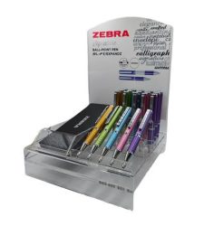 ZEBRA Golyóstoll display, 0,24 mm, teleszkópos, ZEBRA "SL-F1", kék, világos színek ZEBRA Golyóstoll display, 0,24 mm, teleszkópos, ZEBRA "SL-F1", kék, világos színek