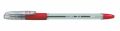  ZEBRA Golyóstoll, 0,24 mm, kupakos, ZEBRA "Z-1", piros