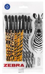 ZEBRA Golyóstoll, 0,27 mm, kupakos, vegyes testszín, ZEBRA "Animal Doodler'z", kék ZEBRA Golyóstoll, 0,27 mm, kupakos, vegyes testszín, ZEBRA "Animal Doodler'z", kék