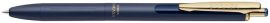 ZEBRA Zseléstoll, 0,33 mm, nyomógombos, éjkék tolltest, ZEBRA "Sarasa Grand", kék