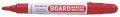   ZEBRA Táblamarker, 2,6 mm, kúpos, ZEBRA "Board Marker", piros