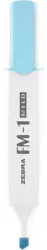 ZEBRA Szövegkiemelő, 3,5 mm, ZEBRA "FM-1 Mild", kék