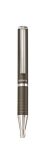   ZEBRA Golyóstoll, 0,24 mm, teleszkópos, metálszürke tolltest, ZEBRA "SL-F1", kék
