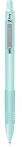   ZEBRA Golyóstoll, 0,27 mm, nyomógombos, zöld tolltest, ZEBRA "Z-Grip Pastel", kék