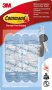   3M SCOTCH Mini műanyag akasztó, 6 db, 3M SCOTCH "Command™"