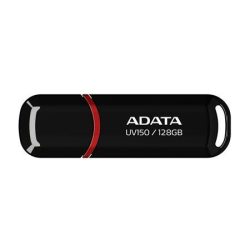 ADATA Pendrive, 128GB, USB 3.2 Gen1, ADATA "UV150", fekete ADATA Pendrive, 128GB, USB 3.2 Gen1, ADATA "UV150", fekete
