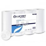   LUCART Toalettpapír, 3 rétegű, kistekercses, 8 tekercses, LUCART "Strong 3.150", fehér