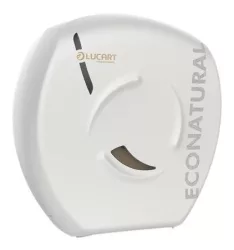 LUCART Toalettpapír adagoló, 35,7x35,2x14,2 cm, LUCART "EcoNatural Flow Jumbo", fehér
