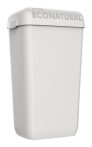 LUCART Hulladékgyűjtő, falra szerelhető, 23 l, 55,8x34,5x23 cm, LUCART "EcoNatural Flow", fehér LUCART Hulladékgyűjtő, falra szerelhető, 23 l, 55,8x34,5x23 cm, LUCART "EcoNatural Flow", fehér