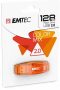   EMTEC Pendrive, 128GB, USB 2.0, EMTEC "C410 Color", narancssárga