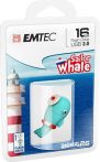 EMTEC Pendrive, 16GB, USB 2.0, EMTEC "Whale" EMTEC Pendrive, 16GB, USB 2.0, EMTEC "Whale"