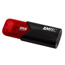 EMTEC Pendrive, 256GB, USB 3.2, EMTEC "B110 Click Easy", fekete-piros EMTEC Pendrive, 256GB, USB 3.2, EMTEC "B110 Click Easy", fekete-piros