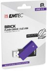 EMTEC Pendrive, 8GB, USB 2.0, EMTEC "C350 Brick", lila EMTEC Pendrive, 8GB, USB 2.0, EMTEC "C350 Brick", lila