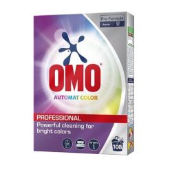 OMO Mosópor, 5,4 kg, OMO "Professional Automat Color", színes ruhákhoz OMO Mosópor, 5,4 kg, OMO "Professional Automat Color", színes ruhákhoz