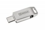 MYMEDIA Pendrive, 16GB, USB 3.2 Gen1 + USB-C, alumínium ház, MYMEDIA "Dual" (by VERBATIM) MYMEDIA Pendrive, 16GB, USB 3.2 Gen1 + USB-C, alumínium ház, MYMEDIA "Dual" (by VERBATIM)