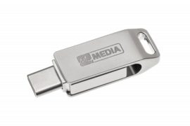 MYMEDIA Pendrive, 32GB, USB 3.2 Gen1 + USB-C, alumínium ház, MYMEDIA "Dual" (by VERBATIM) MYMEDIA Pendrive, 32GB, USB 3.2 Gen1 + USB-C, alumínium ház, MYMEDIA "Dual" (by VERBATIM)
