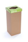   RECOBIN Szelektív hulladékgyűjtő, újrahasznosított, 50 l, RECOBIN "Office", zöld