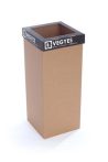 RECOBIN Szelektív hulladékgyűjtő, újrahasznosított, 50 l, RECOBIN "Office", fekete RECOBIN Szelektív hulladékgyűjtő, újrahasznosított, 50 l, RECOBIN "Office", fekete