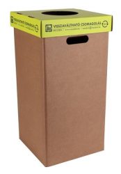 RECOBIN Szelektív hulladékgyűjtő, betétdíjas palackoknak, újrahasznosított, 50 l, RECOBIN "Office" RECOBIN Szelektív hulladékgyűjtő, betétdíjas palackoknak, újrahasznosított, 50 l, RECOBIN "Office"