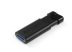 VERBATIM Pendrive, 128GB, USB 3.2, VERBATIM "Pinstripe", fekete