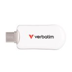 VERBATIM Pendrive, 128GB, USB-C 3.2 Gen1, VERBATIM "Plectra", fehér VERBATIM Pendrive, 128GB, USB-C 3.2 Gen1, VERBATIM "Plectra", fehér
