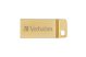 VERBATIM Pendrive, 16GB, USB 3.2, VERBATIM "Executive Metal" arany