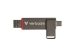 VERBATIM Pendrive, 256GB, USB-A/C 3.2 Gen1, VERBATIM "Dual QuickStick", fekete VERBATIM Pendrive, 256GB, USB-A/C 3.2 Gen1, VERBATIM "Dual QuickStick", fekete