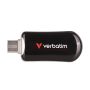   VERBATIM Pendrive, 512GB, USB-C 3.2 Gen1, VERBATIM "Plectra", fekete