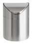   VEPA BINS Billenős szemetes, 1,5 l, rozsdamentes acél, asztali, VEPA BINS, ezüst